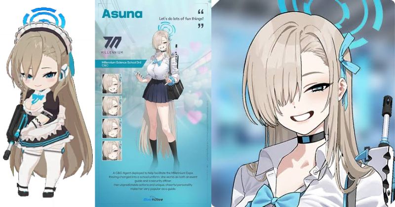 Hồ sơ nhân vật Ichinose Asuna Blue Archive