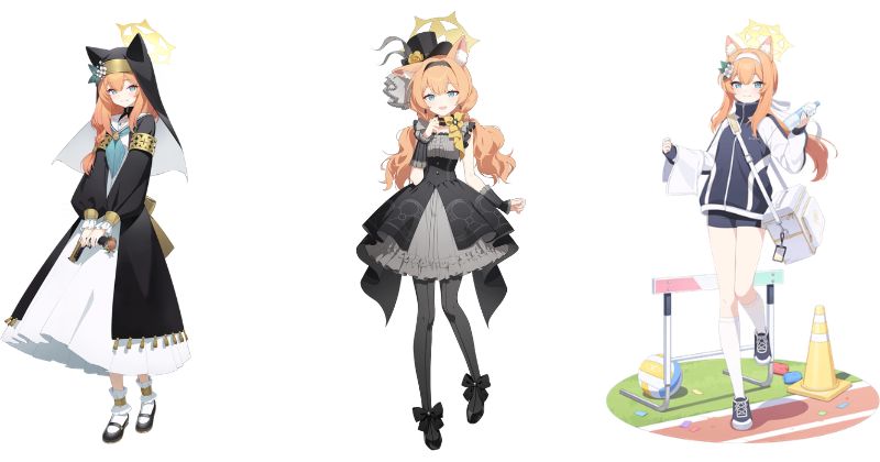 So Sánh Chi Tiết 3 Phiên Bản Chơi Được_ Default, Idol (Pop Idol) và Track (Swimsuit)