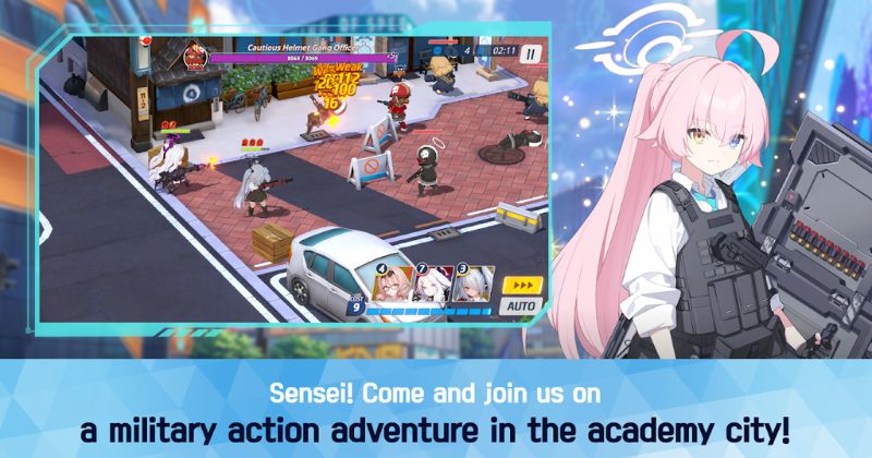 tính năng nổi bật của siêu phẩm RPG blue archive