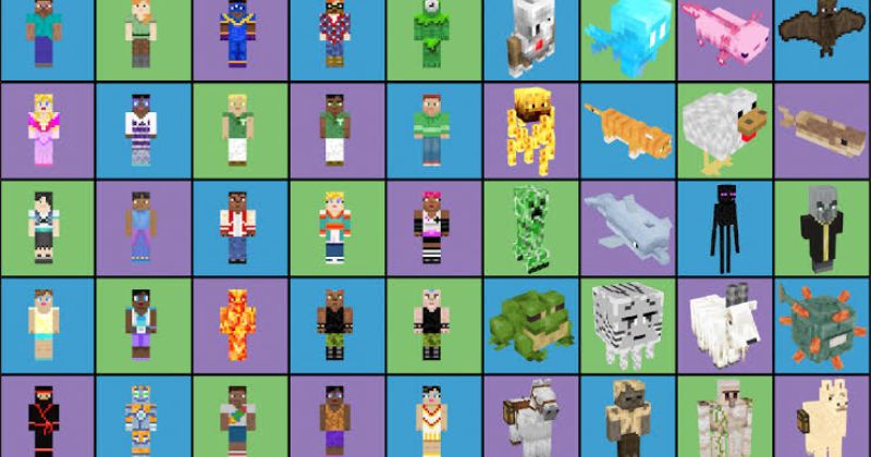 Hướng dẫn cách tạo và thay đổi skin nhân vật Minecraft cá nhân hóa