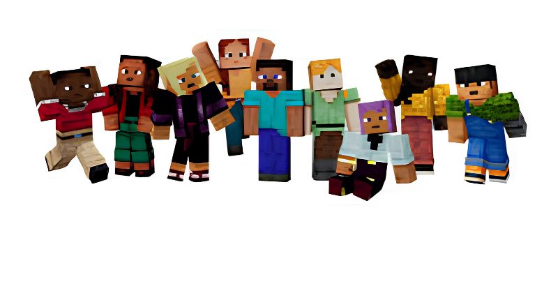 Tổng quan về thế giới nhân vật trong vũ trụ Minecraft